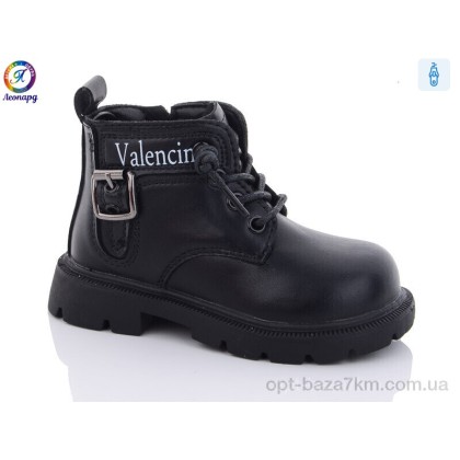 Ботинки детские "Леопард" F8606 black, (р.р. 23-27), Китай, от 10 шт. Ботинки детские "Леопард" F8606 black, (р.р. 23-27), Китай, от 10 шт.