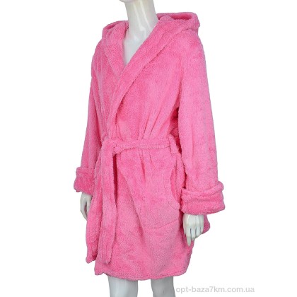 Халат жіночий "Obuvok" 04223 l.pink, (р.р. M-L), Китай, від 2 шт. Халат жіночий "Obuvok" 04223 l.pink, (р.р. M-L), Китай, від 2 шт.