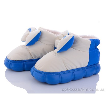 Тапки женские "Lion" JP2064 beige-blue, (р.р. 36-41), Китай, от 6 шт. Тапки женские "Lion" JP2064 beige-blue, (р.р. 36-41), Китай, от 6 шт.