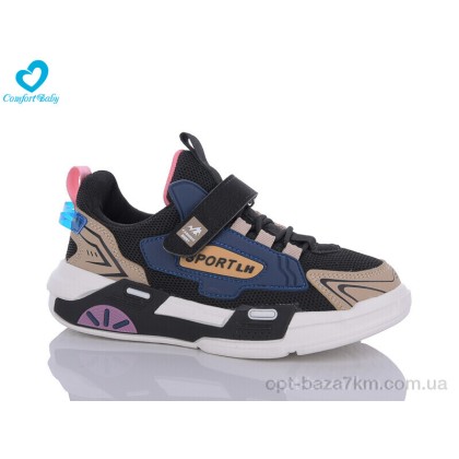 Кроссовки детские "Comfort-baby" 2208 чорний, (р.р. 34-39), Китай, от 5 шт. Кроссовки детские "Comfort-baby" 2208 чорний, (р.р. 34-39), Китай, от 5 шт.