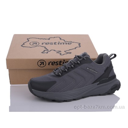 Кроссовки мужские "Restime" TMB24094 grey, (р.р. 41-45), Китай, от 8 шт. Кроссовки мужские "Restime" TMB24094 grey, (р.р. 41-45), Китай, от 8 шт.