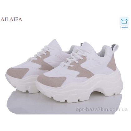 Кроссовки женские "Ailaifa" A53 white піна, (р.р. 36-41), Китай, от 6 шт. Кроссовки женские "Ailaifa" A53 white піна, (р.р. 36-41), Китай, от 6 шт.