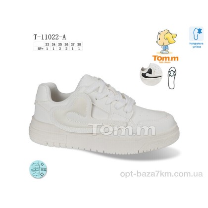 Кроссовки детские "TOM.M" T-11022-A, (р.р. 33-38), Китай, от 8 шт. Кроссовки детские "TOM.M" T-11022-A, (р.р. 33-38), Китай, от 8 шт.