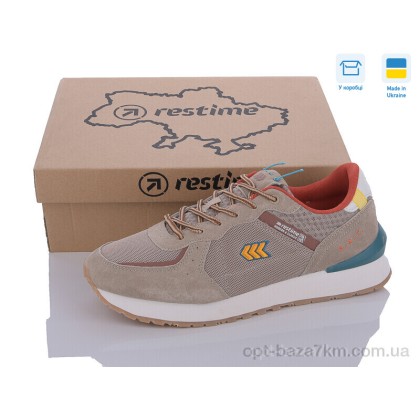 Кроссовки мужские "Restime" EMB24029 camel-orange, (р.р. 41-46), Украина, от 8 шт. Кроссовки мужские "Restime" EMB24029 camel-orange, (р.р. 41-46), Украина, от 8 шт.