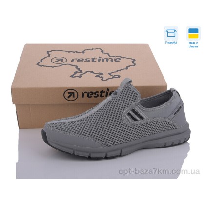 Кроссовки мужские "Restime" PWL26820 grey, (р.р. 36-41), Украина, от 8 шт. Кроссовки мужские "Restime" PWL26820 grey, (р.р. 36-41), Украина, от 8 шт.
