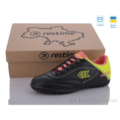 Футбольная обувь детская "Restime" DWB24138-1 black-lime, (р.р. 36-40), Украина, от 8 шт. Футбольная обувь детская "Restime" DWB24138-1 black-lime, (р.р. 36-40), Украина, от 8 шт.