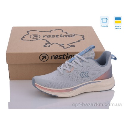 Кроссовки женские "Restime" SWL24070 grey, (р.р. 36-41), Украина, от 8 шт. Кроссовки женские "Restime" SWL24070 grey, (р.р. 36-41), Украина, от 8 шт.