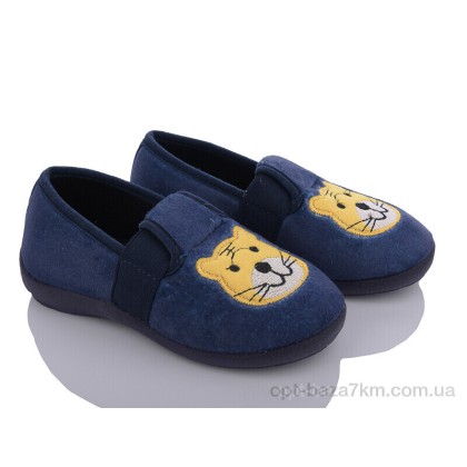 Тапки детские "Soylu" NT010-2 navy, (р.р. 30-32), Турция, от 6 шт. Тапки детские "Soylu" NT010-2 navy, (р.р. 30-32), Турция, от 6 шт.
