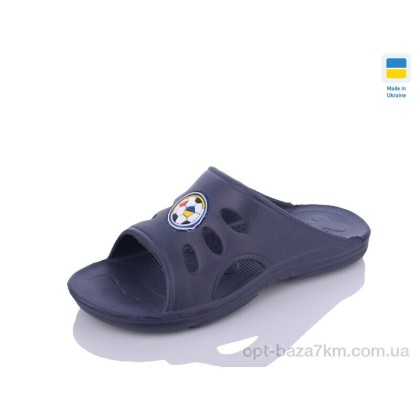 Шлепки детские "Крок" 003 синій, (р.р. 30-36), Украина, от 8 шт.