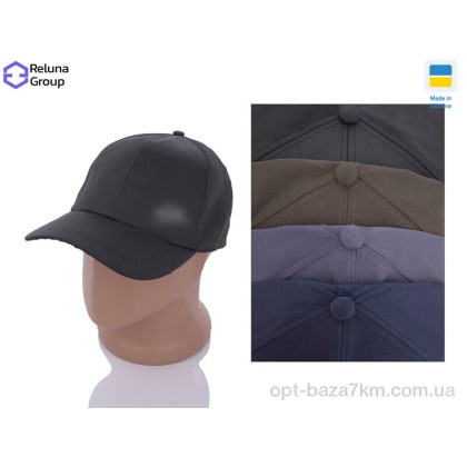 Кепка чоловіча "Reluna Group" LC001-7 mix, (р.р. One size), Україна, від 5 шт. Кепка чоловіча "Reluna Group" LC001-7 mix, (р.р. One size), Україна, від 5 шт.