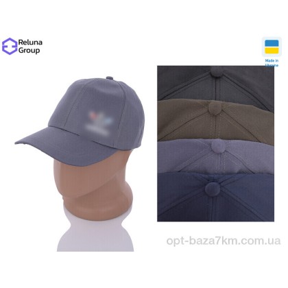 Кепка чоловіча "Reluna Group" LC001-10 mix, (р.р. One size), Україна, від 5 шт. Кепка чоловіча "Reluna Group" LC001-10 mix, (р.р. One size), Україна, від 5 шт.