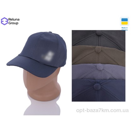 Кепка чоловіча "Reluna Group" LC001-12 mix, (р.р. One size), Україна, від 5 шт. Кепка чоловіча "Reluna Group" LC001-12 mix, (р.р. One size), Україна, від 5 шт.