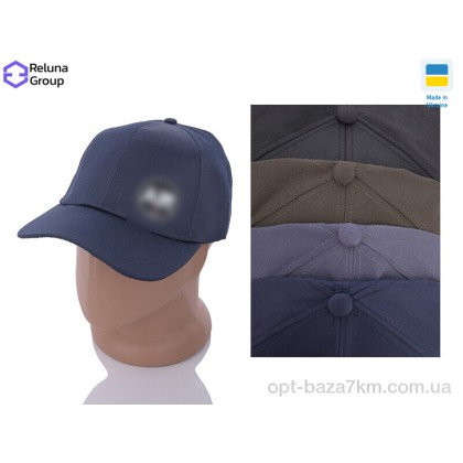 Кепка чоловіча "Reluna Group" LC001-18 mix, (р.р. One size), Україна, від 5 шт. Кепка чоловіча "Reluna Group" LC001-18 mix, (р.р. One size), Україна, від 5 шт.