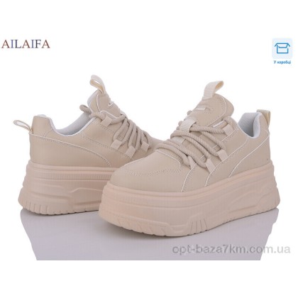 Кроссовки женские "Ailaifa" 5052 apricot, (р.р. 36-41), Китай, от 6 шт. Кроссовки женские "Ailaifa" 5052 apricot, (р.р. 36-41), Китай, от 6 шт.