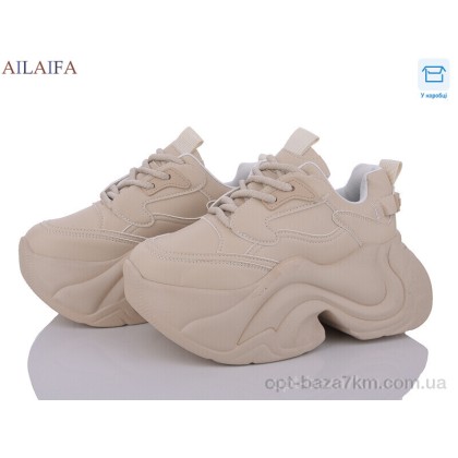 Кроссовки женские "Ailaifa" 5023 beige, (р.р. 36-41), Китай, от 6 шт. Кроссовки женские "Ailaifa" 5023 beige, (р.р. 36-41), Китай, от 6 шт.
