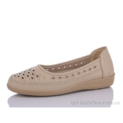 Туфли женские "YUEMINGZHU" 509 beige, (р.р. 37-43), Китай, от 8 шт. Туфли женские "YUEMINGZHU" 509 beige, (р.р. 37-43), Китай, от 8 шт.