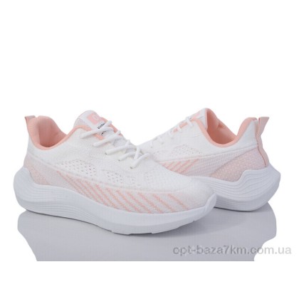 Кроссовки женские "Violeta" 176-39 white-orange, (р.р. 36-41), Китай, от 8 шт. Кроссовки женские "Violeta" 176-39 white-orange, (р.р. 36-41), Китай, от 8 шт.
