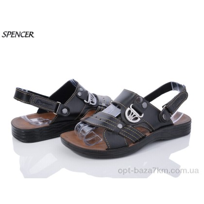 Сандали мужские "Spencer" 752 black, (р.р. 41-45), Турция, от 6 шт. Сандали мужские "Spencer" 752 black, (р.р. 41-45), Турция, от 6 шт.