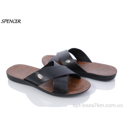 Шлепки мужские "Spencer" 3404 black, (р.р. 41-46), Турция, от 6 шт. Шлепки мужские "Spencer" 3404 black, (р.р. 41-46), Турция, от 6 шт.