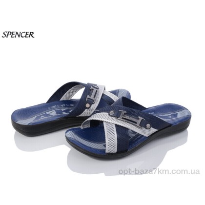 Шлепки мужские "Spencer" 007 navy, (р.р. 40-44), Турция, от 6 шт. Шлепки мужские "Spencer" 007 navy, (р.р. 40-44), Турция, от 6 шт.
