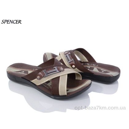 Шлепки мужские "Spencer" 007 brown, (р.р. 40-44), Турция, от 6 шт. Шлепки мужские "Spencer" 007 brown, (р.р. 40-44), Турция, от 6 шт.