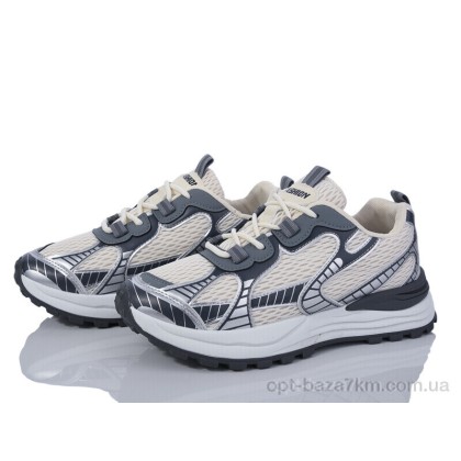 Кроссовки женские "Violeta" 176-34(B0682) beige-grey, (р.р. 36-41), Китай, от 8 шт. Кроссовки женские "Violeta" 176-34(B0682) beige-grey, (р.р. 36-41), Китай, от 8 шт.