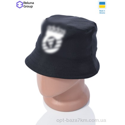 Панама чоловіча "Reluna Group" 585-2 black, (р.р. One size), Україна, від 5 шт. Панама чоловіча "Reluna Group" 585-2 black, (р.р. One size), Україна, від 5 шт.