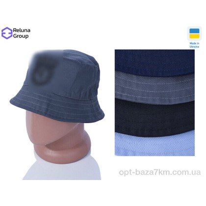 Панама чоловіча "Reluna Group" NN01 mix, (р.р. One size), Україна, від 5 шт. Панама чоловіча "Reluna Group" NN01 mix, (р.р. One size), Україна, від 5 шт.