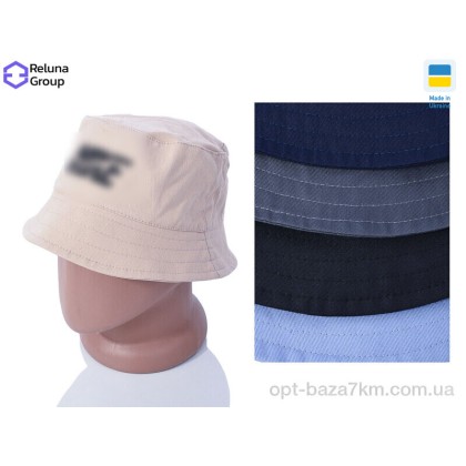 Панама чоловіча "Reluna Group" NN10 mix, (р.р. One size), Україна, від 10 шт. Панама чоловіча "Reluna Group" NN10 mix, (р.р. One size), Україна, від 10 шт.