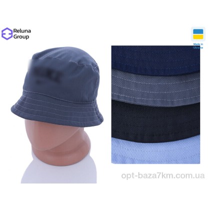 Панама чоловіча "Reluna Group" NN15 mix, (р.р. One size), Україна, від 10 шт. Панама чоловіча "Reluna Group" NN15 mix, (р.р. One size), Україна, від 10 шт.