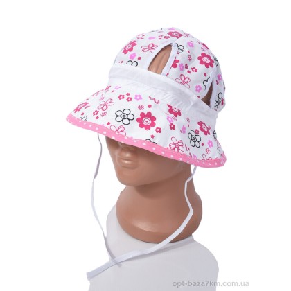 Панама дитяча "Королева" Catton pink, (р.р. 50-52), Китай, від 5 шт. Панама дитяча "Королева" Catton pink, (р.р. 50-52), Китай, від 5 шт.