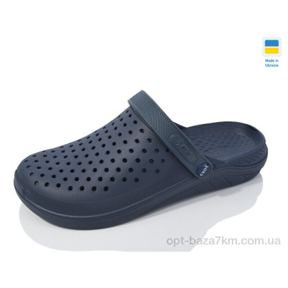 Кроксы мужские "Inblue" C68 синій, (р.р. 41-45), Украина, от 6 шт.