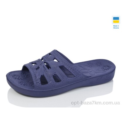 Шльопанці жіночі "Lot Shoes" N60 т.синій, (р.р. 36-41), Україна, від 6 шт.