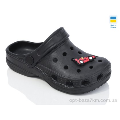 Крокси дитячі "Lot Shoes" N017 чорний, (р.р. 30-35), Україна, від 6 шт. Крокси дитячі "Lot Shoes" N017 чорний, (р.р. 30-35), Україна, від 6 шт.