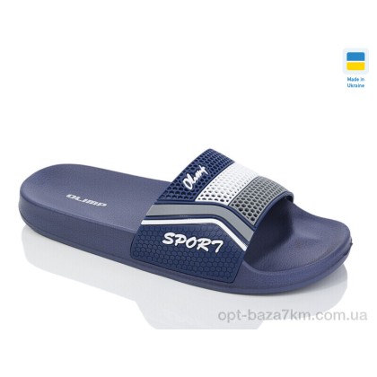 Шльопанці чоловічі "Lot Shoes" N231 синій, (р.р. 40-46), Україна, від 8 шт.