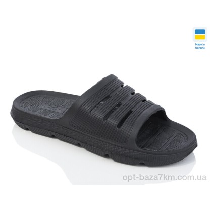 Шльопанці чоловічі "Lot Shoes" N72 чорний, (р.р. 41-45), Україна, від 6 шт.