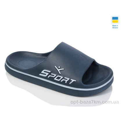 Шльопанці чоловічі "Lot Shoes" N403 синій, (р.р. 41-46), Україна, від 8 шт.