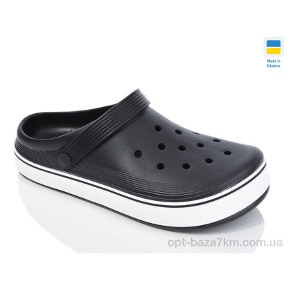 Крокси чоловічі "Lot Shoes" N523 чорний, (р.р. 41-46), Україна, від 6 шт.