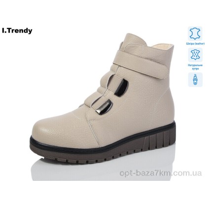 Ботинки женские "Trendy" C917-9, (р.р. 37-42), Китай, от 6 шт. Ботинки женские "Trendy" C917-9, (р.р. 37-42), Китай, от 6 шт.