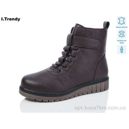 Ботинки женские "Trendy" C918-5, (р.р. 37-42), Китай, от 6 шт. Ботинки женские "Trendy" C918-5, (р.р. 37-42), Китай, от 6 шт.