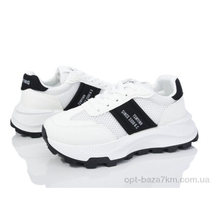 Кроссовки женские "Violeta" 149-53 white-black, (р.р. 36-41), Китай, от 8 шт. Кроссовки женские "Violeta" 149-53 white-black, (р.р. 36-41), Китай, от 8 шт.