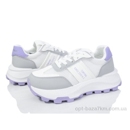 Кроссовки женские "Violeta" 149-53 white-grey, (р.р. 36-41), Китай, от 8 шт. Кроссовки женские "Violeta" 149-53 white-grey, (р.р. 36-41), Китай, от 8 шт.