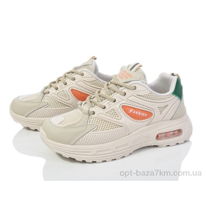 Кроссовки женские "Violeta" 176-35 beige-orange, (р.р. 36-41), Китай, от 8 шт. Кроссовки женские "Violeta" 176-35 beige-orange, (р.р. 36-41), Китай, от 8 шт.
