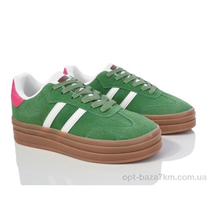 Кроссовки женские "Violeta" 20-1046-2 green, (р.р. 36-41), Китай, от 8 шт.