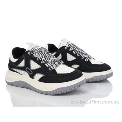 Кроссовки женские "Violeta" 149-50 white-black, (р.р. 36-41), Китай, от 8 шт. Кроссовки женские "Violeta" 149-50 white-black, (р.р. 36-41), Китай, от 8 шт.