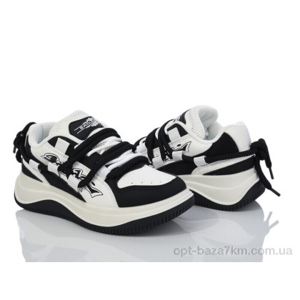 Кроссовки женские "Violeta" 136-28 white-black, (р.р. 36-41), Китай, от 8 шт. Кроссовки женские "Violeta" 136-28 white-black, (р.р. 36-41), Китай, от 8 шт.