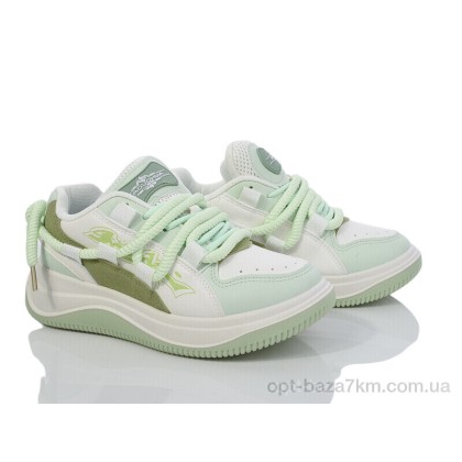 Кроссовки женские "Violeta" 136-28 white-green, (р.р. 36-41), Китай, от 8 шт. Кроссовки женские "Violeta" 136-28 white-green, (р.р. 36-41), Китай, от 8 шт.