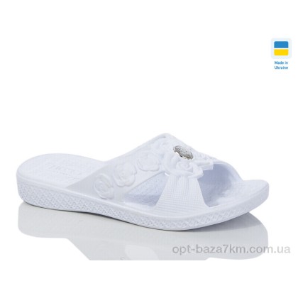 Шльопанці дитячі "Lot Shoes" N325 білий, (р.р. 28-35), Україна, від 8 шт.
