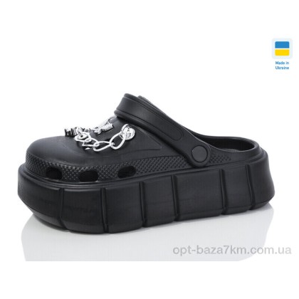 Крокси жіночі "Lot Shoes" 152-2 чорний, (р.р. 36-40), Україна, від 6 шт. Крокси жіночі "Lot Shoes" 152-2 чорний, (р.р. 36-40), Україна, від 6 шт.