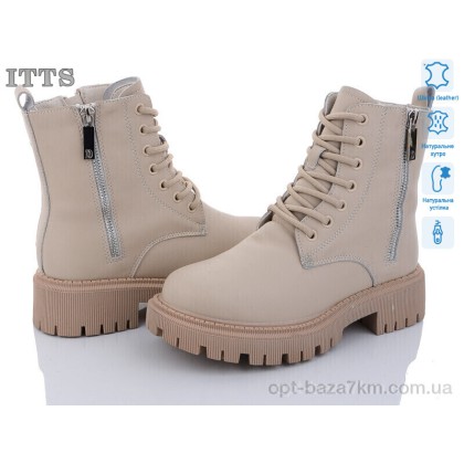 Черевики жіночі "ITTS" AK97-8 beige, (р.р. 36-41), Китай, від 6 шт.